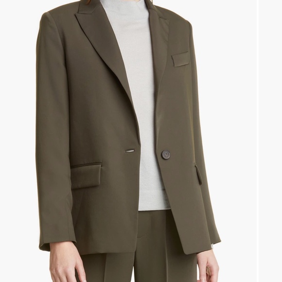 Vince Boy Friend Blazer Laurel Green New size 8 - Picture 1 of 5